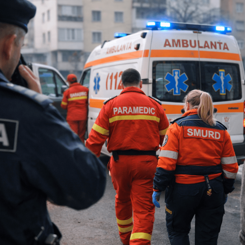 Mobilizare de urgență după un apel privind un bebeluș care nu mai respira